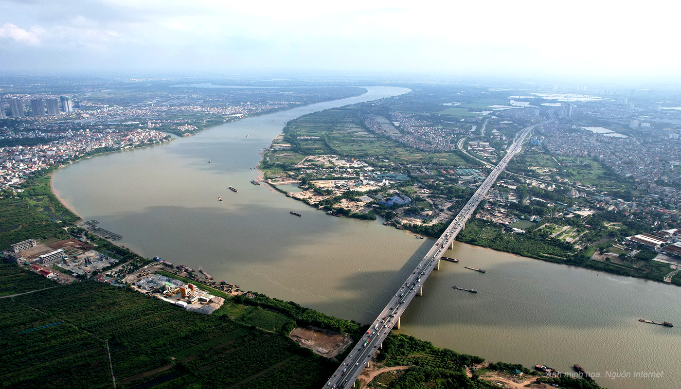 Quy hoạch Vùng đồng bằng sông Hồng thời kỳ 2021 - 2030, tầm nhìn đến năm 2050: Tổ chức thành 02 tiểu vùng phía Bắc và phía Nam sông Hồng