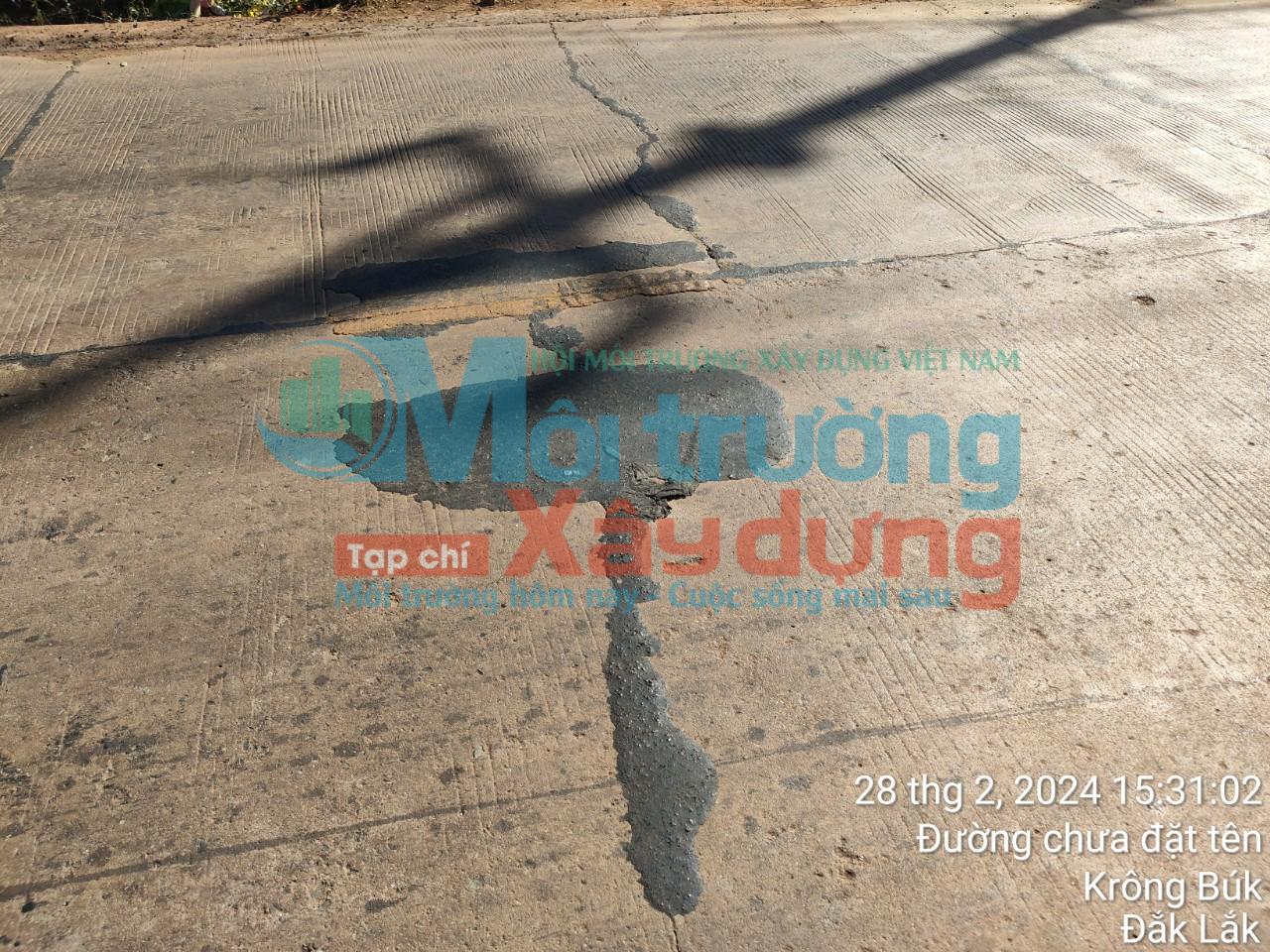 Krông Búk –Đắk Lắk: Cần kiểm tra tình trạng xuống cấp tuyến đường giao thông liên xã Cư Né đến trung tâm xã Cư Pơng 