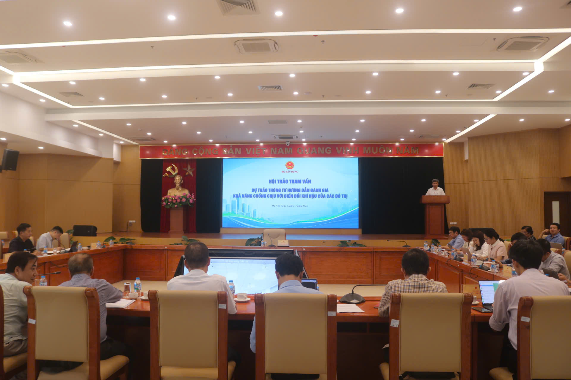 Bộ Xây dựng đề xuất 5 nhóm tiêu chí đánh giá khả năng chống chịu biến đổi khí hậu của đô thị
