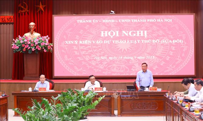 Cần hoàn thiện dự thảo Luật Thủ đô (sửa đổi) theo hướng cô đọng, khái quát hơn