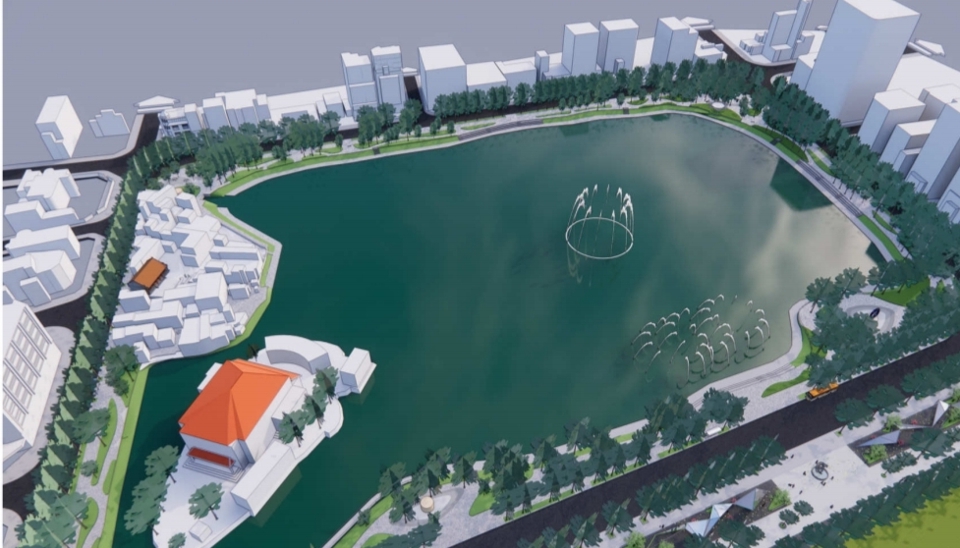 Thiết kế đô thị xung quanh hồ Thiền Quang: Lưu ý tính đặc thù khu vực