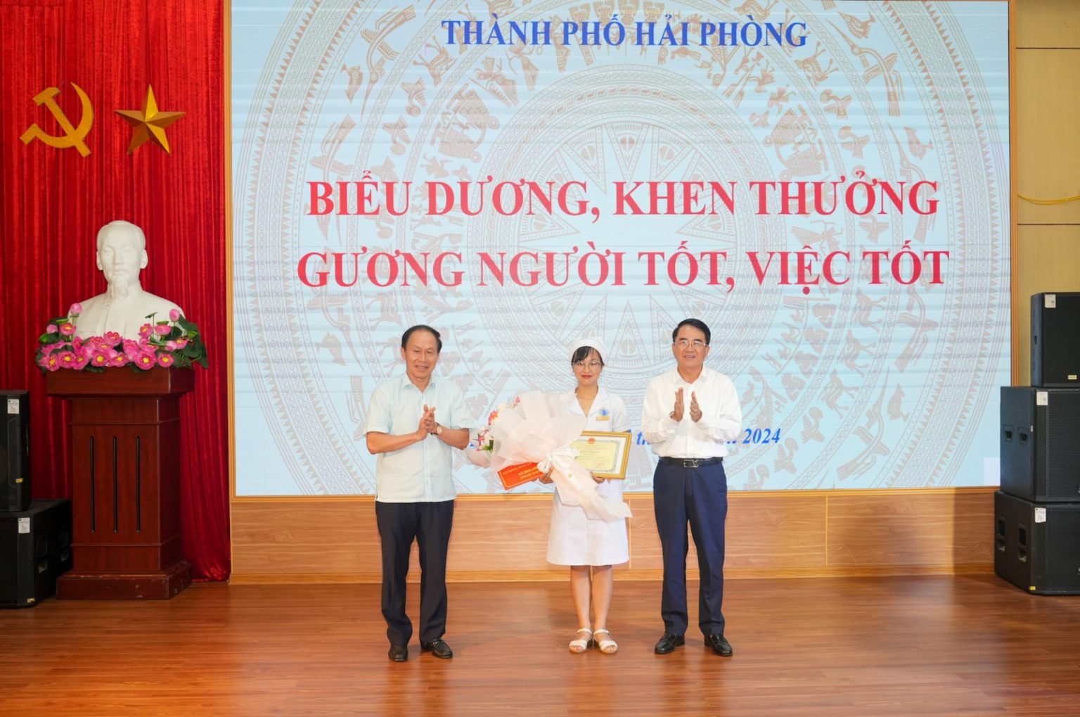 Biểu dương, khen thưởng nữ Điều dưỡng Nguyễn Thị Thảo, Khoa hô hấp, Bệnh viện Trẻ em Hải Phòng