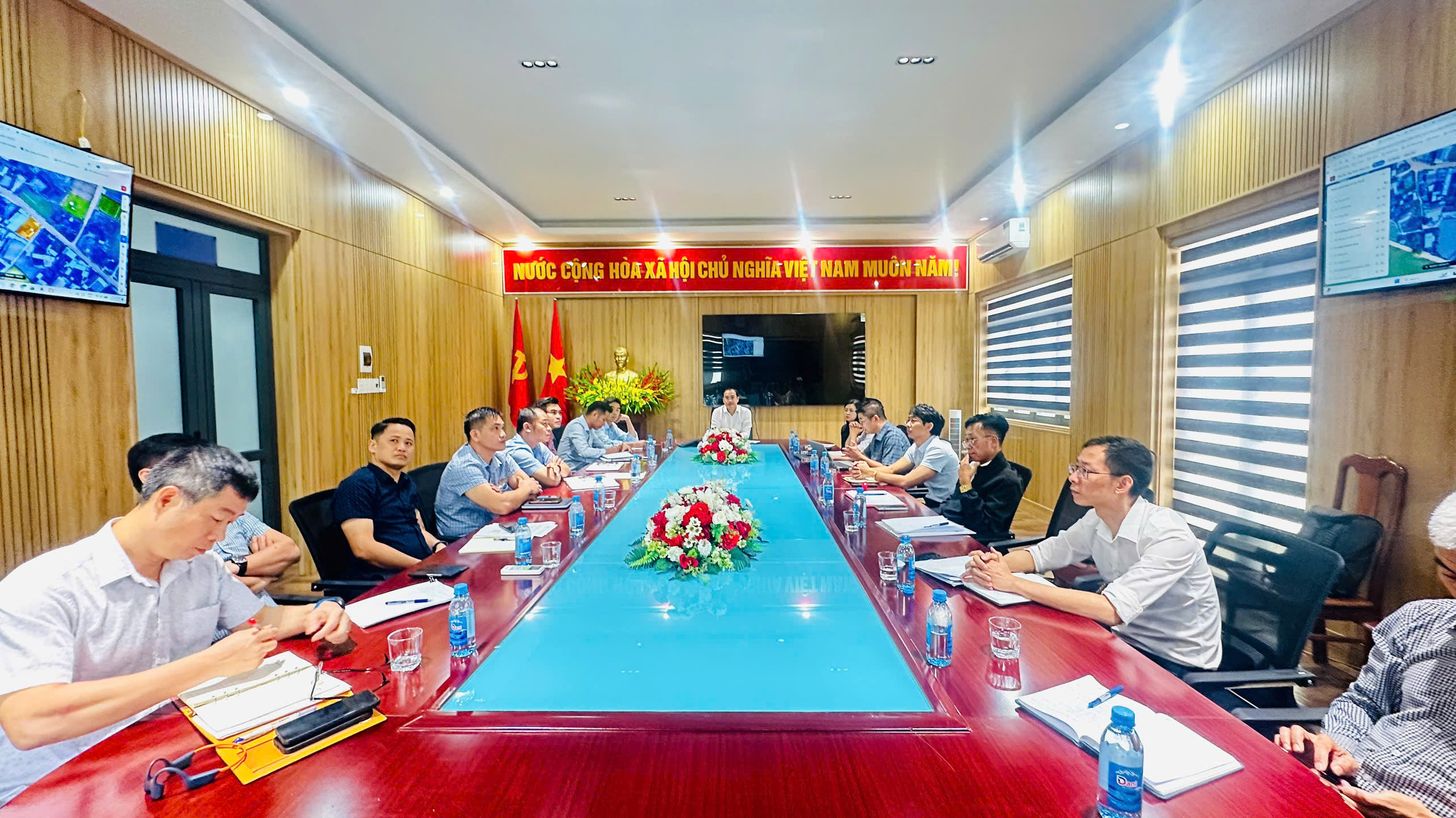 Phường Tân Lập hợp tác VDCD Group ứng dụng GIS 2D–3D–VR360 trong quản lý đô thị