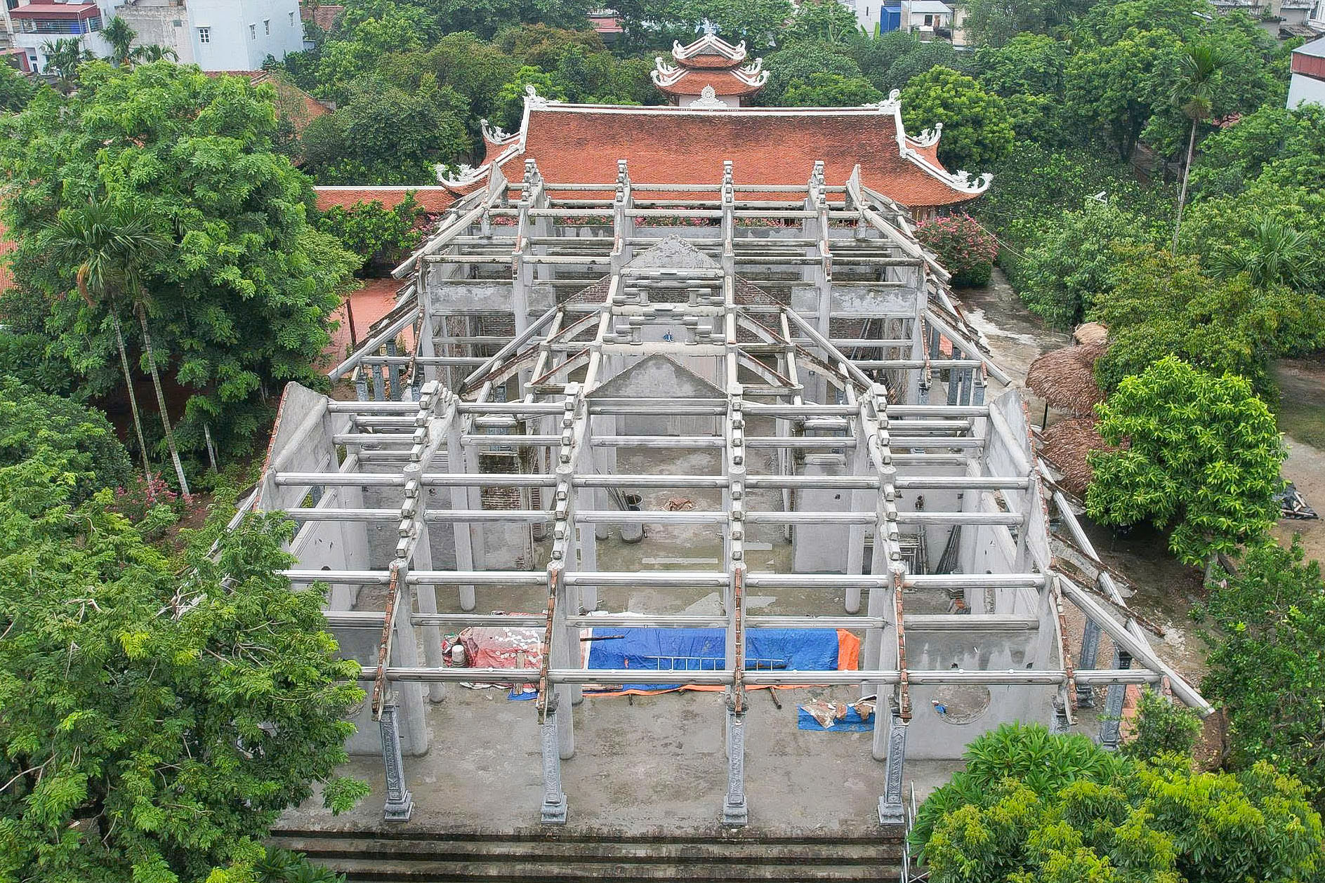 Chùa Thiên Phúc xã Hồng Sơn: gần hai thế kỷ – gìn giữ dấu ấn lịch sử, văn hóa và tâm linh.