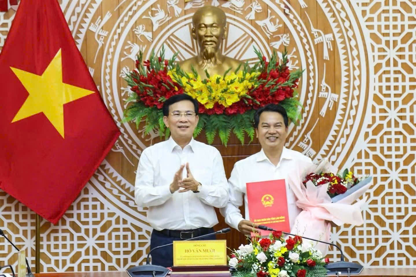 Lâm Đồng: Ông Trần Văn Hiệp được giao quyền Giám đốc Ban quản lý dự án đầu tư xây dựng số 1
