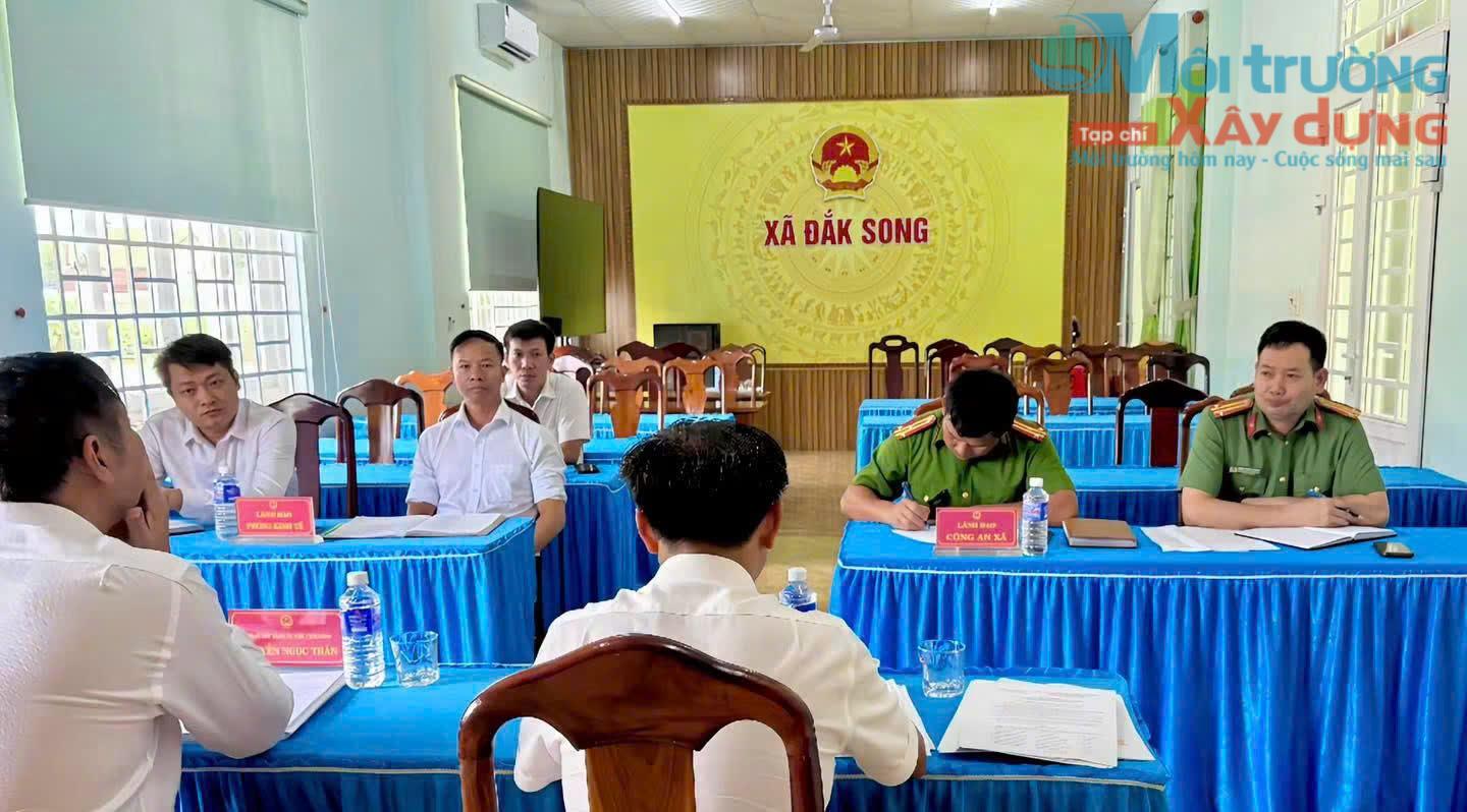 Lâm Đồng: UBND xã Đắk Song triển khai giải pháp quản lý hoạt động múc đất, san lấp mặt bằng và bảo vệ môi trường