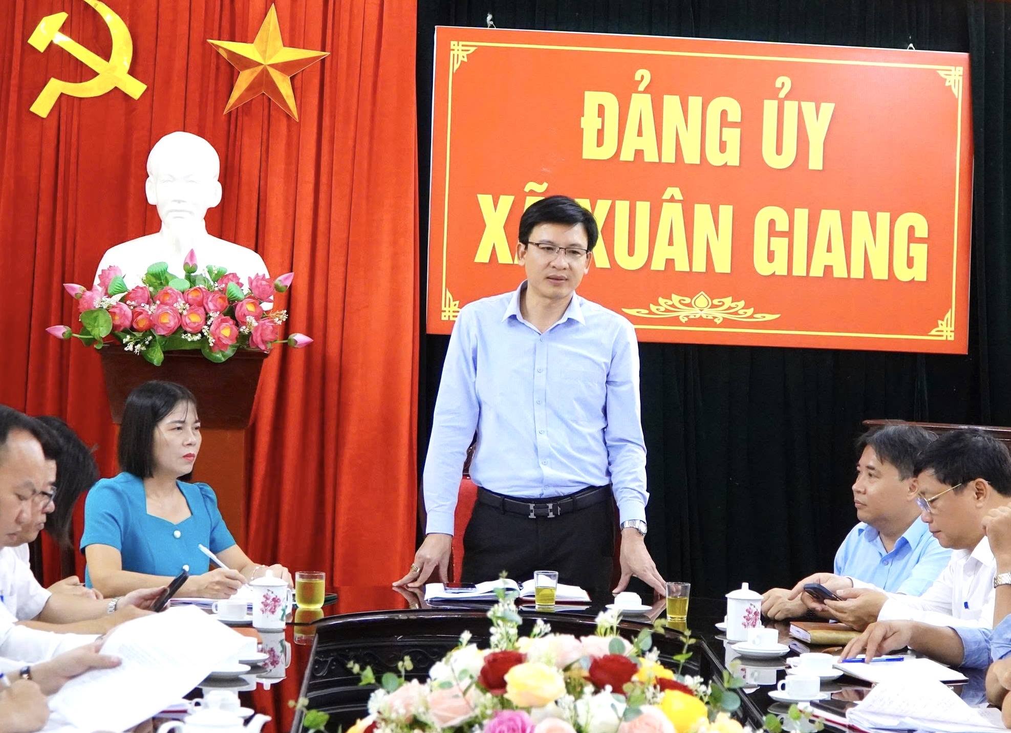Xuân Giang tập trung tháo gỡ vướng mắc, phấn đấu hoàn thành GPMB cao tốc Ninh Bình - Hải Phòng trước ngày 10/9
