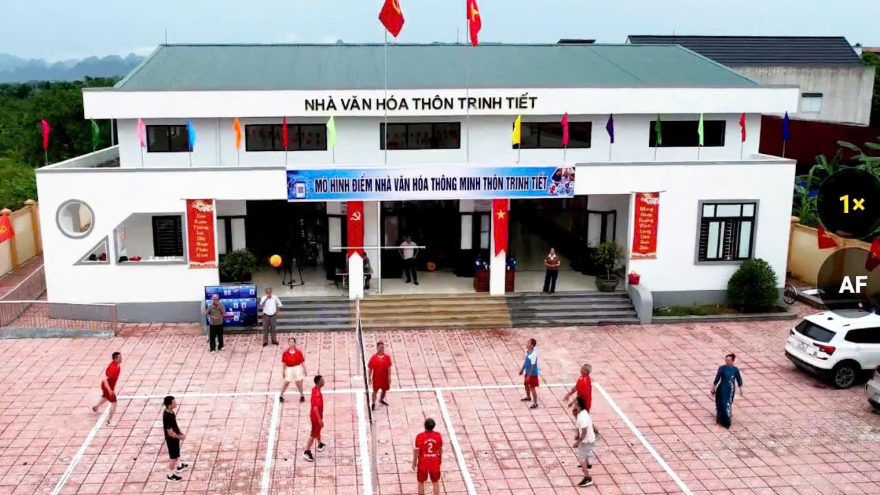 Mỹ Đức ra mắt mô hình Nhà văn hóa thông minh tại thôn Trinh Tiết