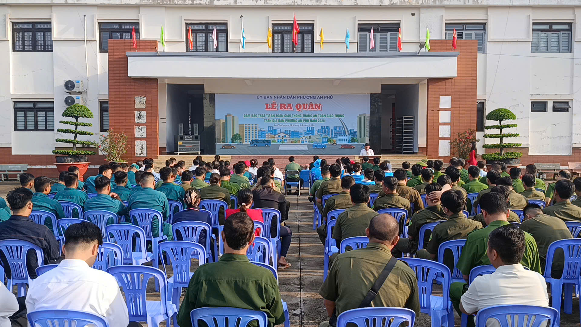 TP.HCM: Phường An Phú ra quân tháng an toàn giao thông năm 2026