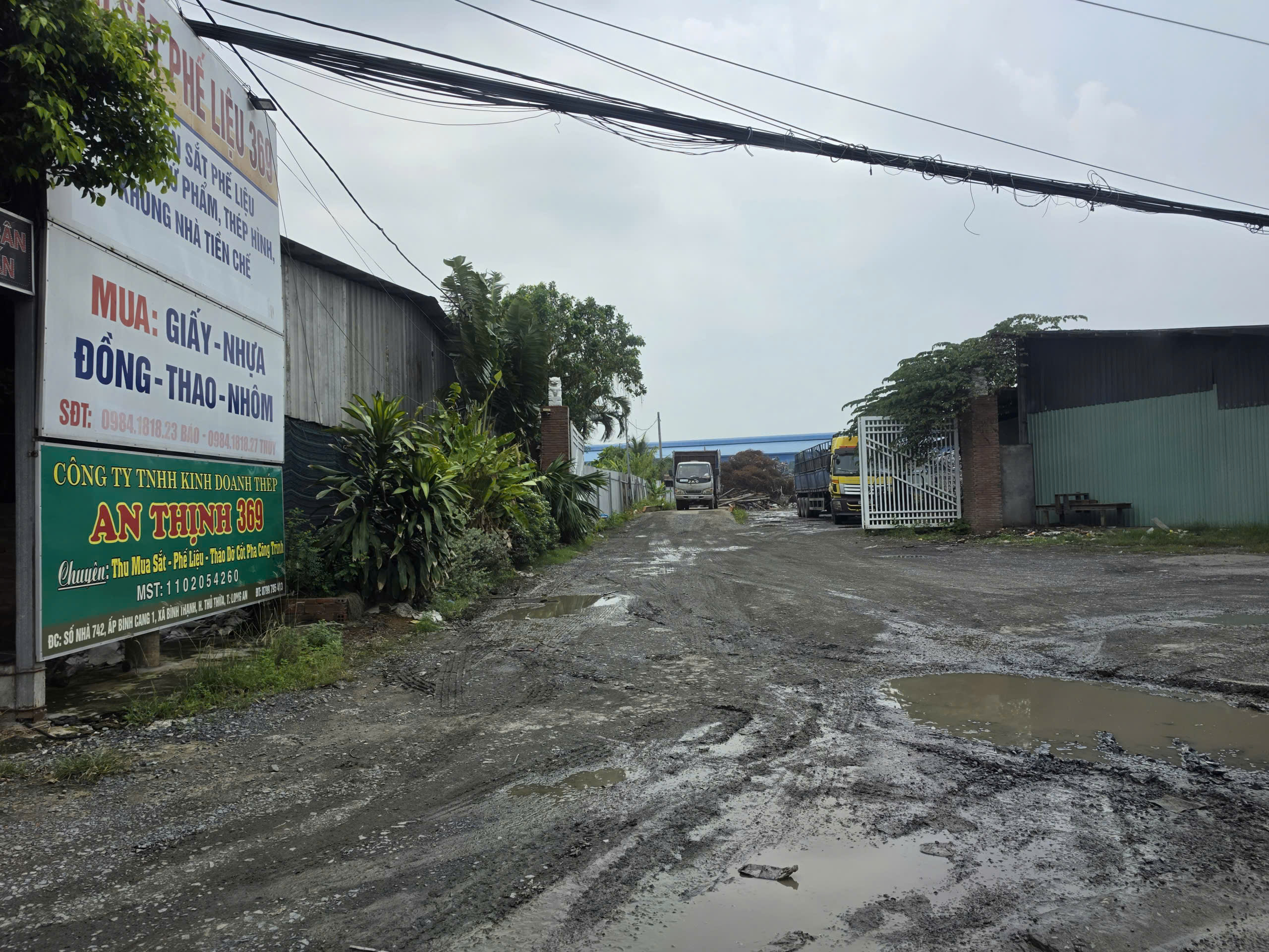 Tây Ninh: Phường Long An rà soát pháp lý bãi phế liệu Minh Triết 369