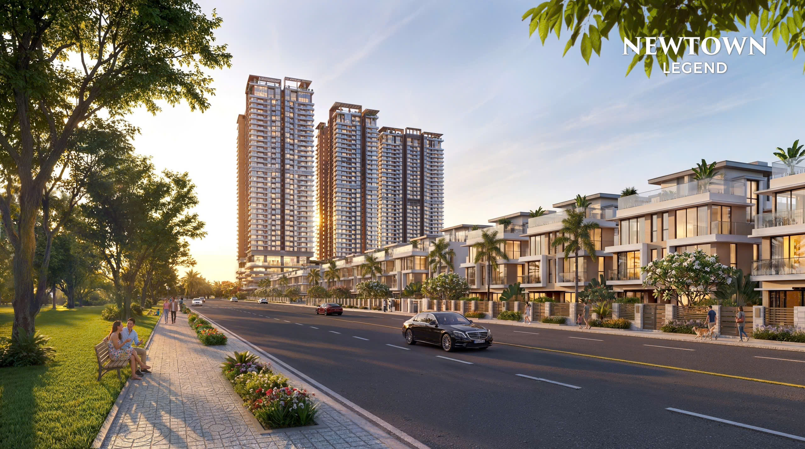 Đa tiện ích trải nghiệm góp phần gia tăng sức hút của Newtown Legend Đà Nẵng