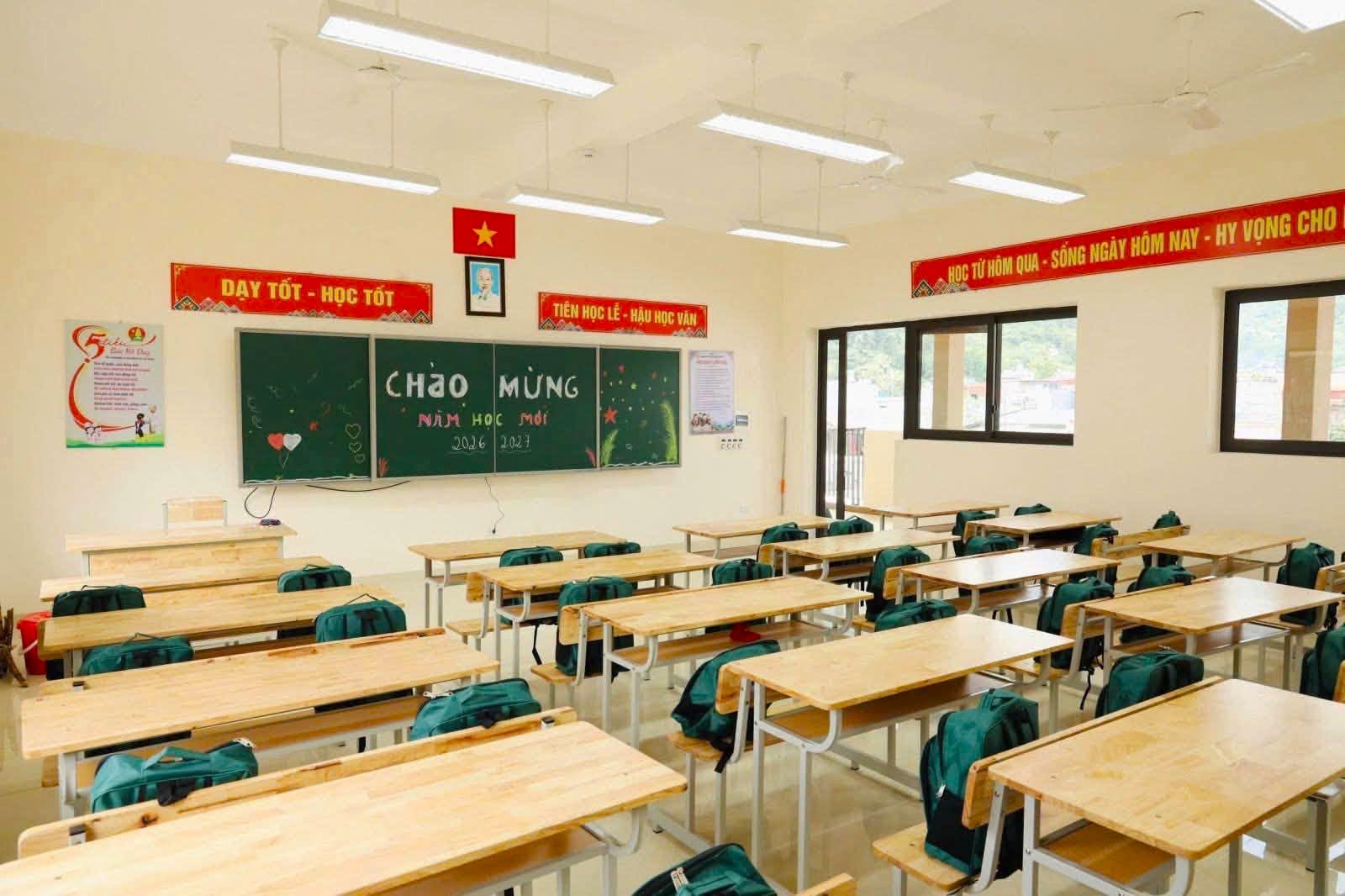 Lào Cai siết chất lượng, an toàn tại các trường nội trú liên cấp vùng biên