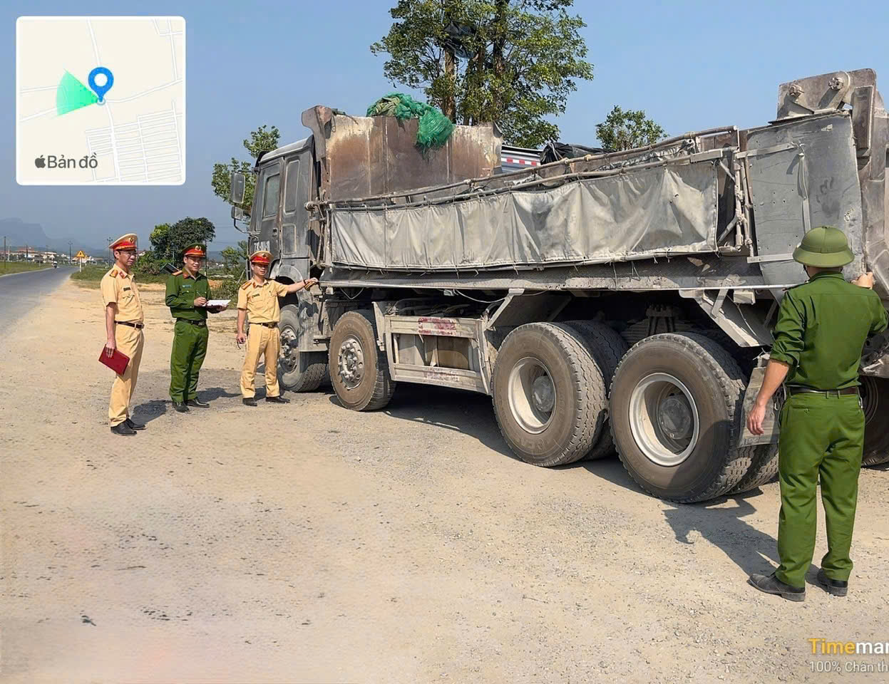Quảng Trị: Quyết liệt khép kín địa bàn, xử lý nghiêm xe quá khổ, quá tải