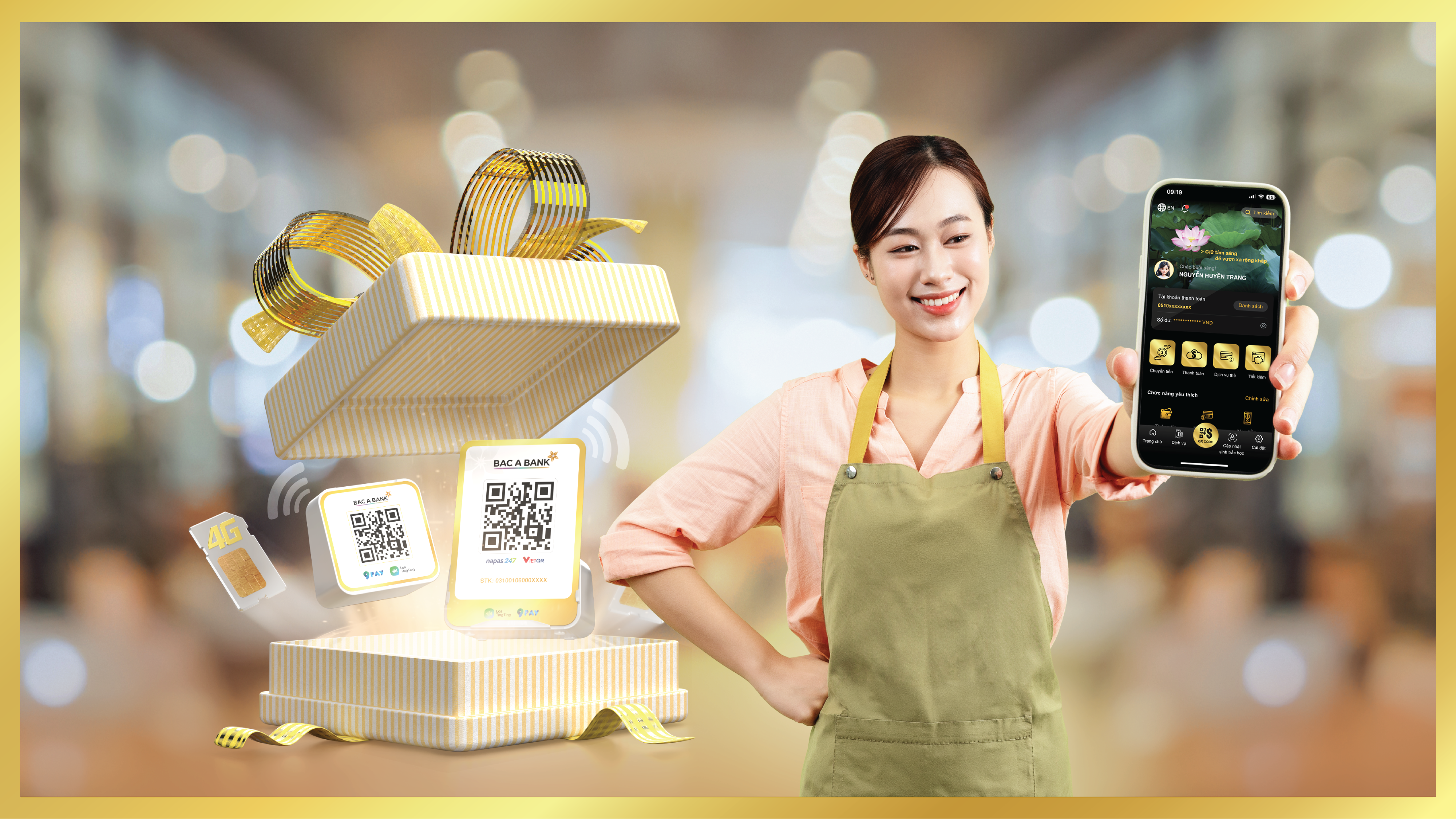 Loa tinh tinh BAC A BANK – mảnh ghép mới trong xu hướng số hóa hộ kinh doanh