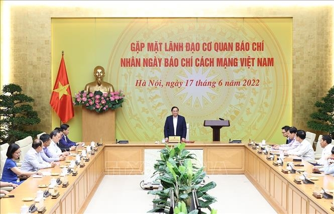 Thủ tướng Phạm Minh Chính: Báo chí luôn là một trong những lực lượng trên tuyến đầu