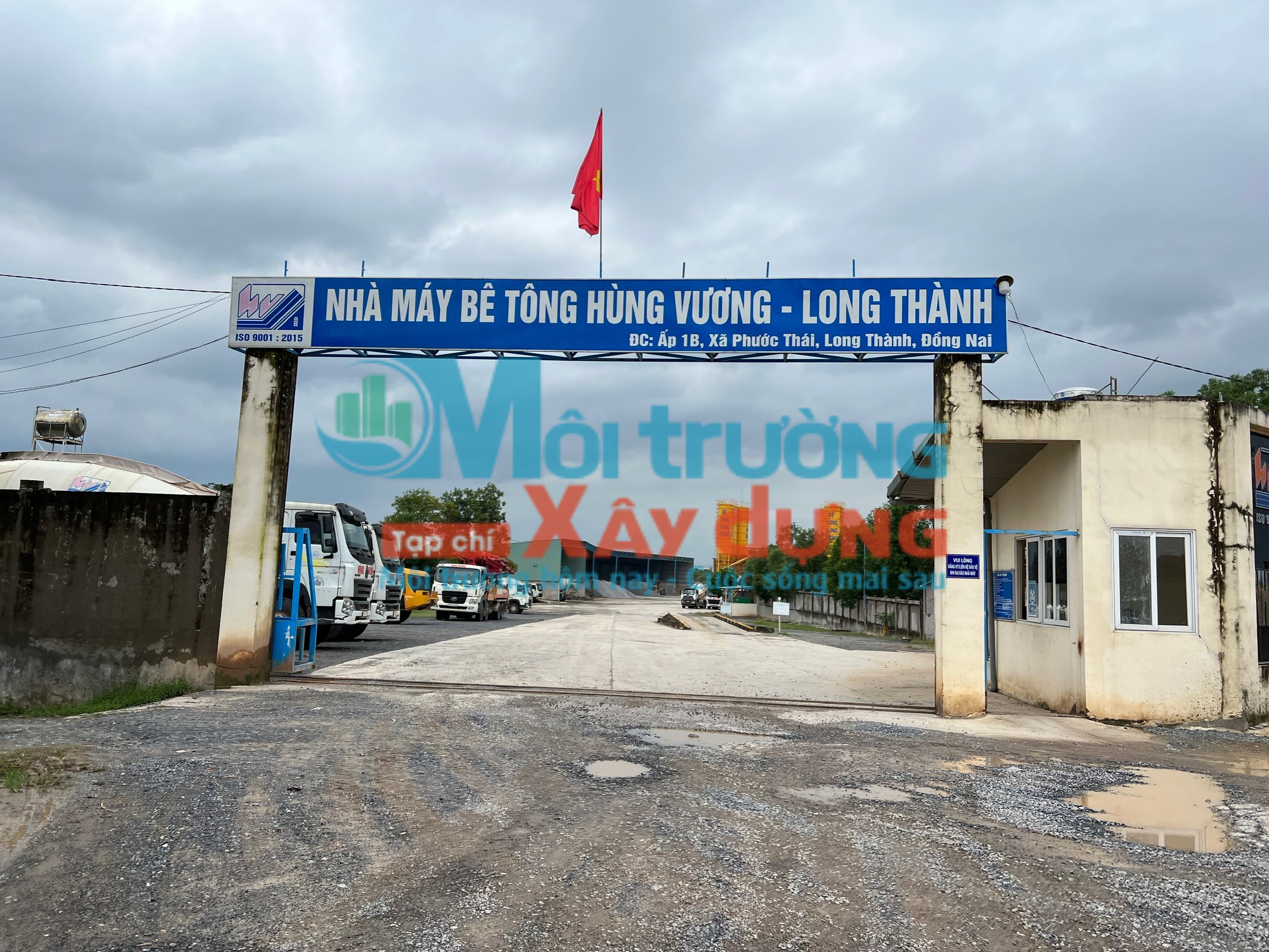 Long Thành - Đồng Nai: Nhà máy bê tông Hùng Vương-Long Thành bị phạt 65 triệu đồng do vi phạm trong lĩnh vực bảo vệ môi trường.