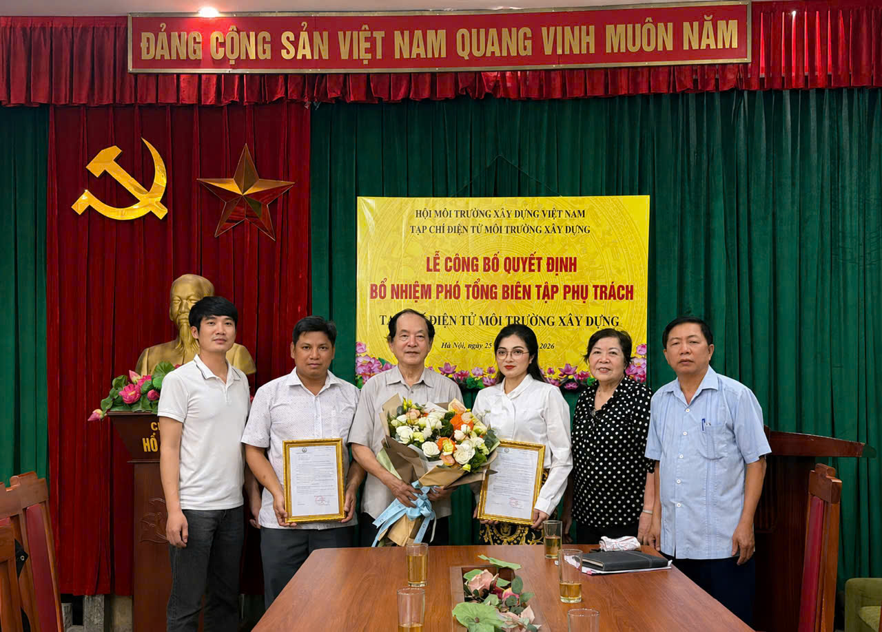 Tạp chí điện tử Môi trường Xây dựng tiếp tục hoạt động xuất bản trở lại