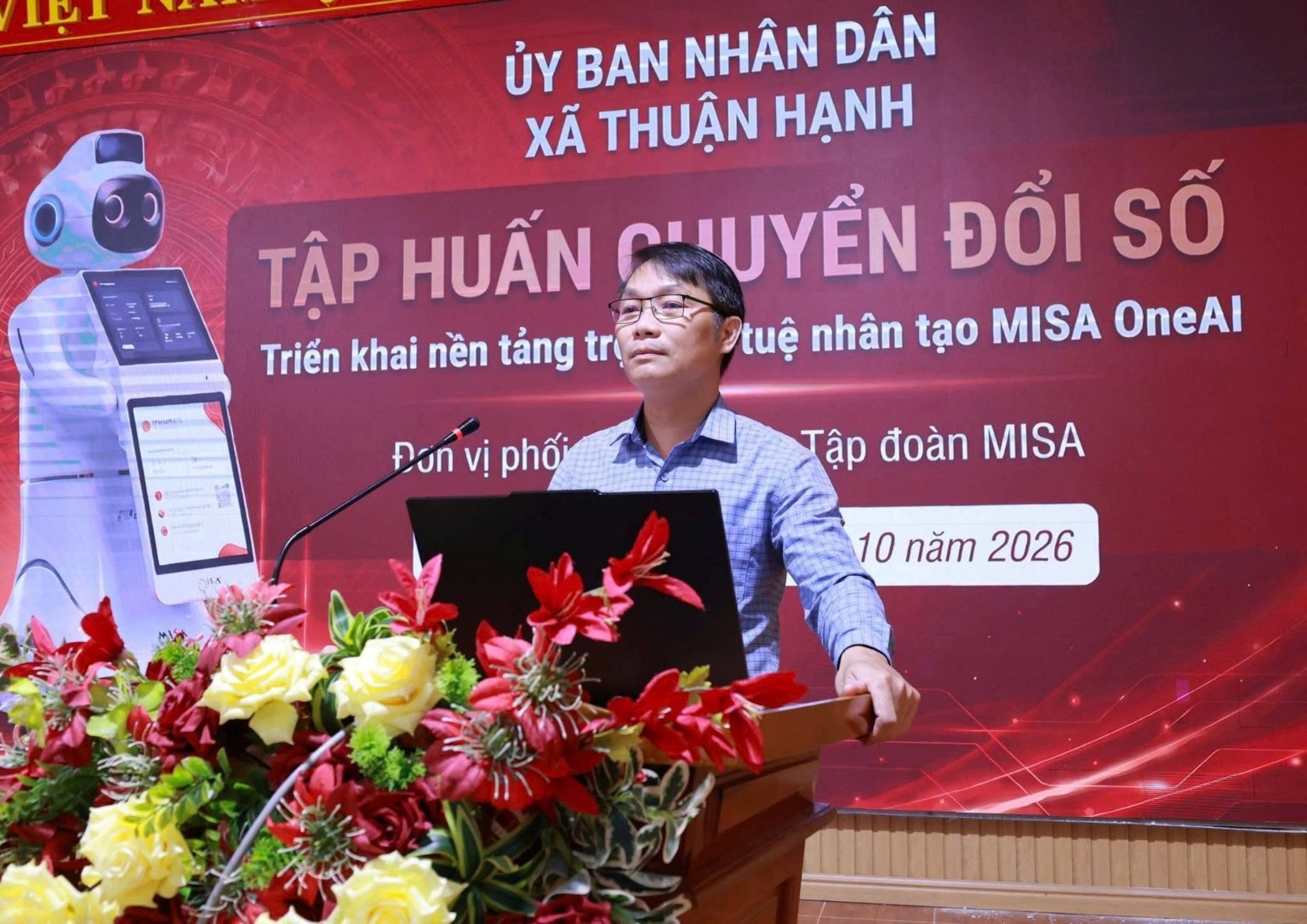Lâm Đồng:  Xã Thuận Hạnh đẩy mạnh ứng dụng AI, tạo bước chuyển trong công tác chuyển đổi số 