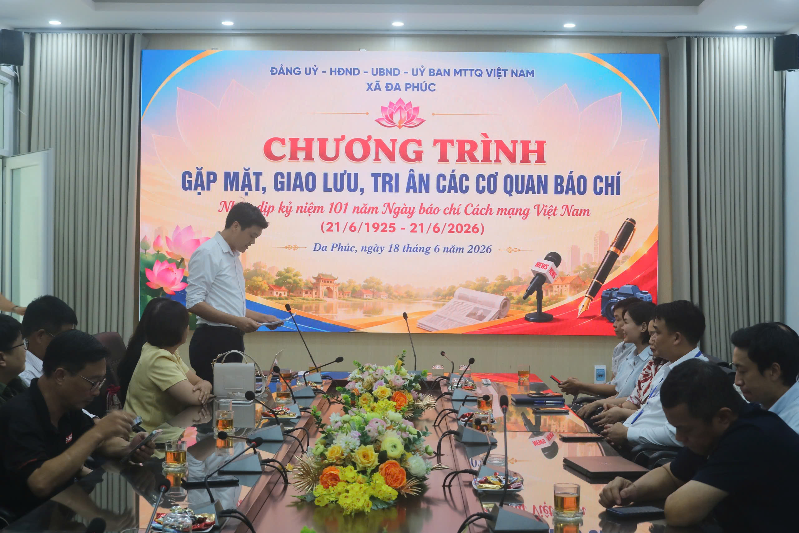 Phát huy vai trò báo chí trong xây dựng và phát triển quê hương Đa Phúc