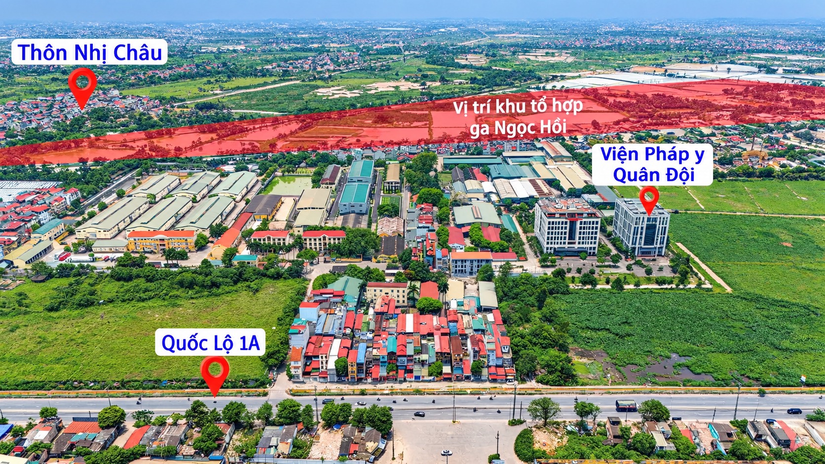 Ngọc Hồi được nghiên cứu quy hoạch thành đầu mối đường sắt phía Nam Hà Nội