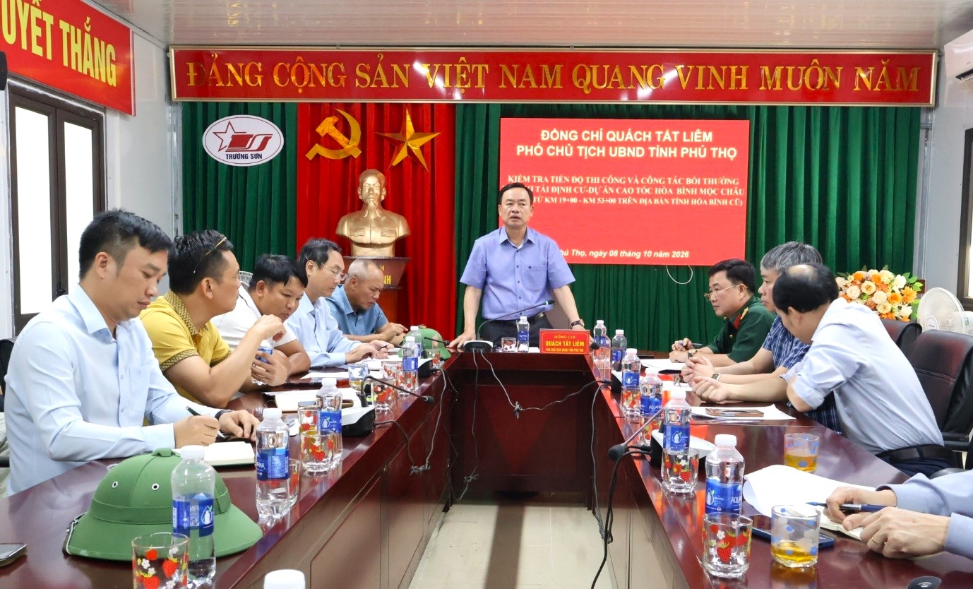 Cao tốc Hòa Bình – Mộc Châu: Gỡ vướng mặt bằng, tìm hướng tận dụng đất đá dư thừa
