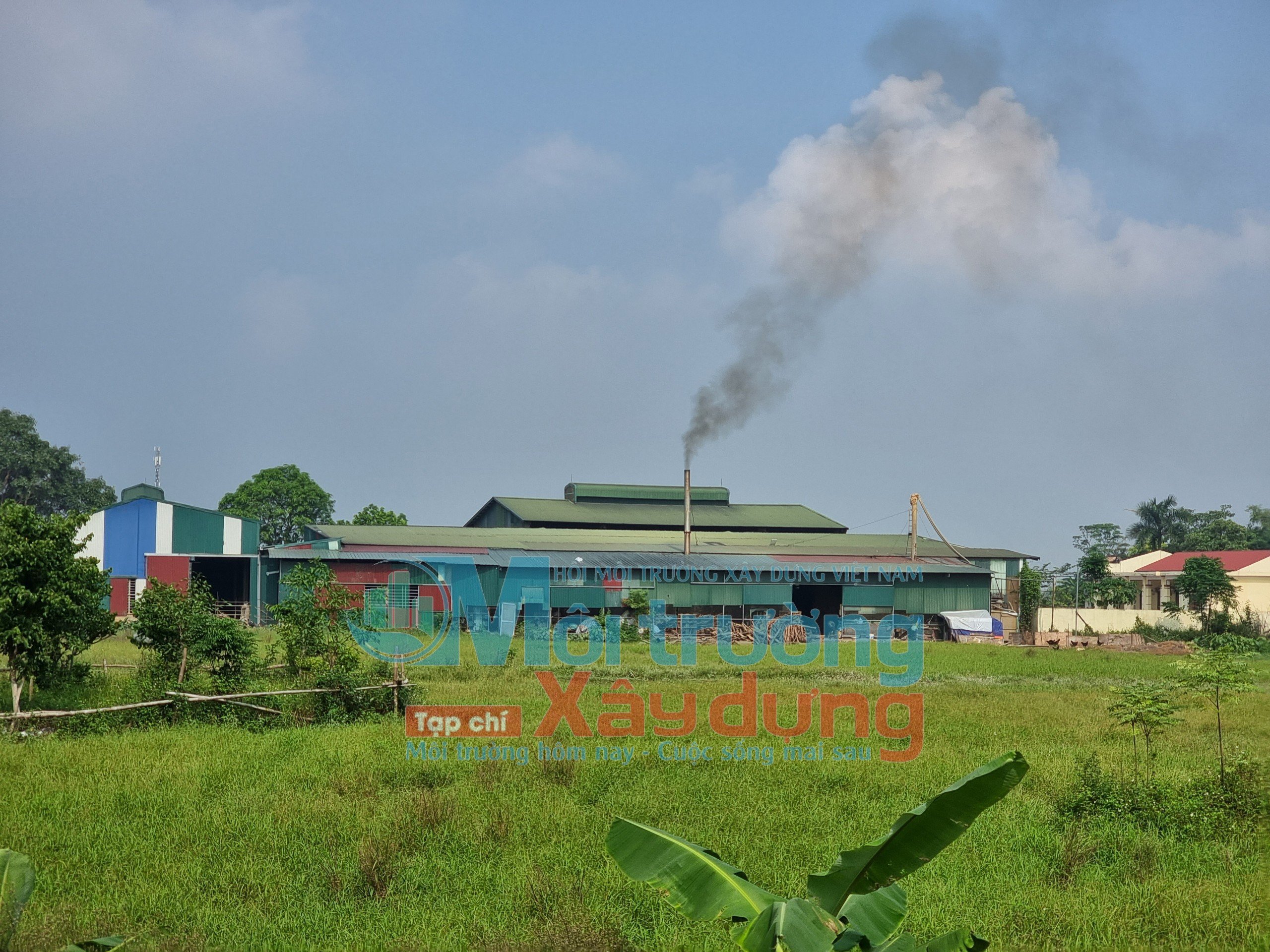 Dân Hòa (Thanh Oai), Hà Nội: Nhà xưởng xây dựng trên đất công, gây ô nhiễm môi trường tại sao không xử lý?