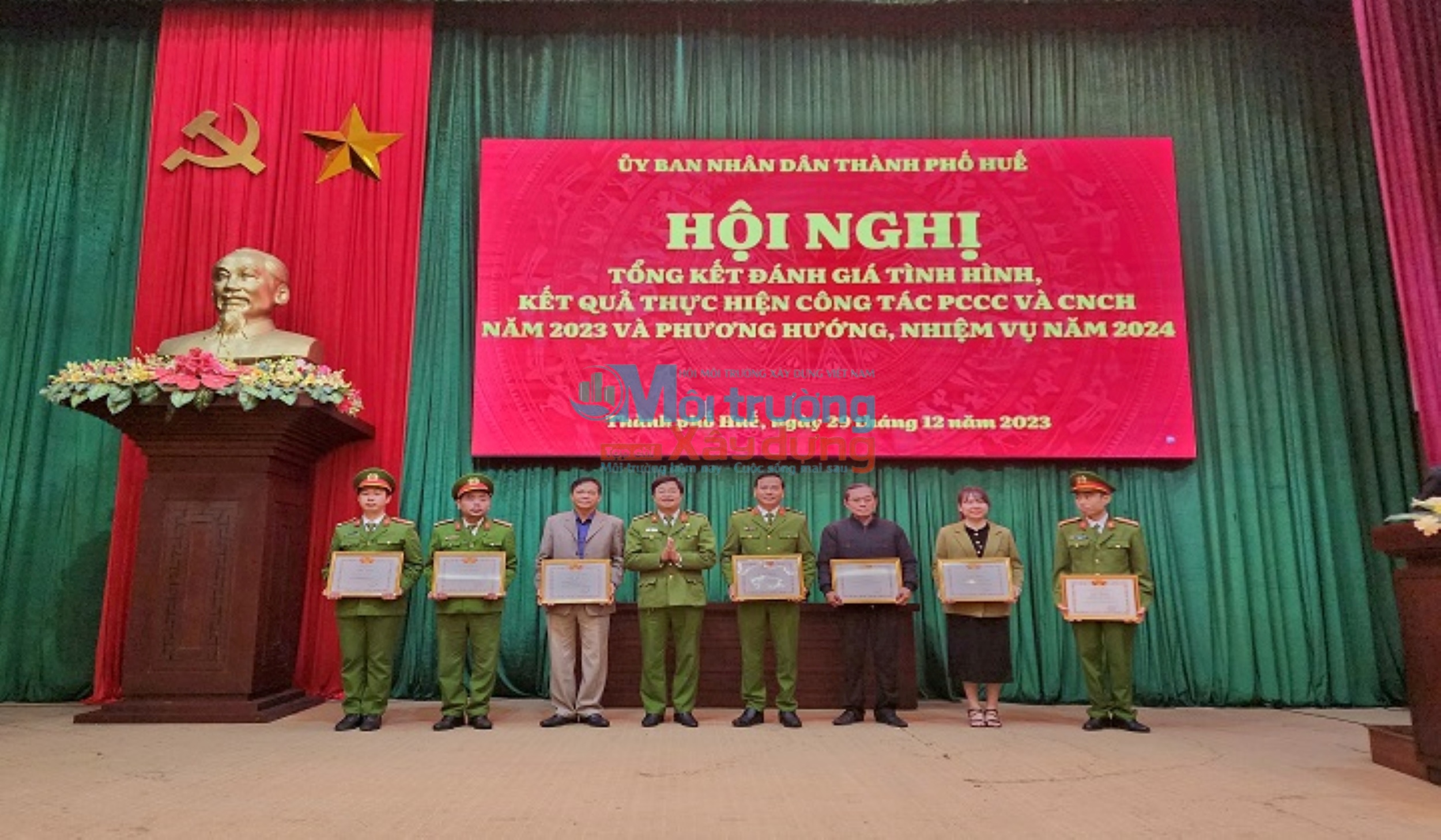 TP. Huế: Tổ chức hội nghị tổng kết đánh giá công tác PCCC & CHCN năm 2023