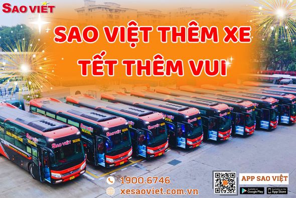 Sao Việt chính thức có thêm 10 xe cabin mới đưa vào phục vụ Tết Nguyên đán Giáp Thìn - 2024