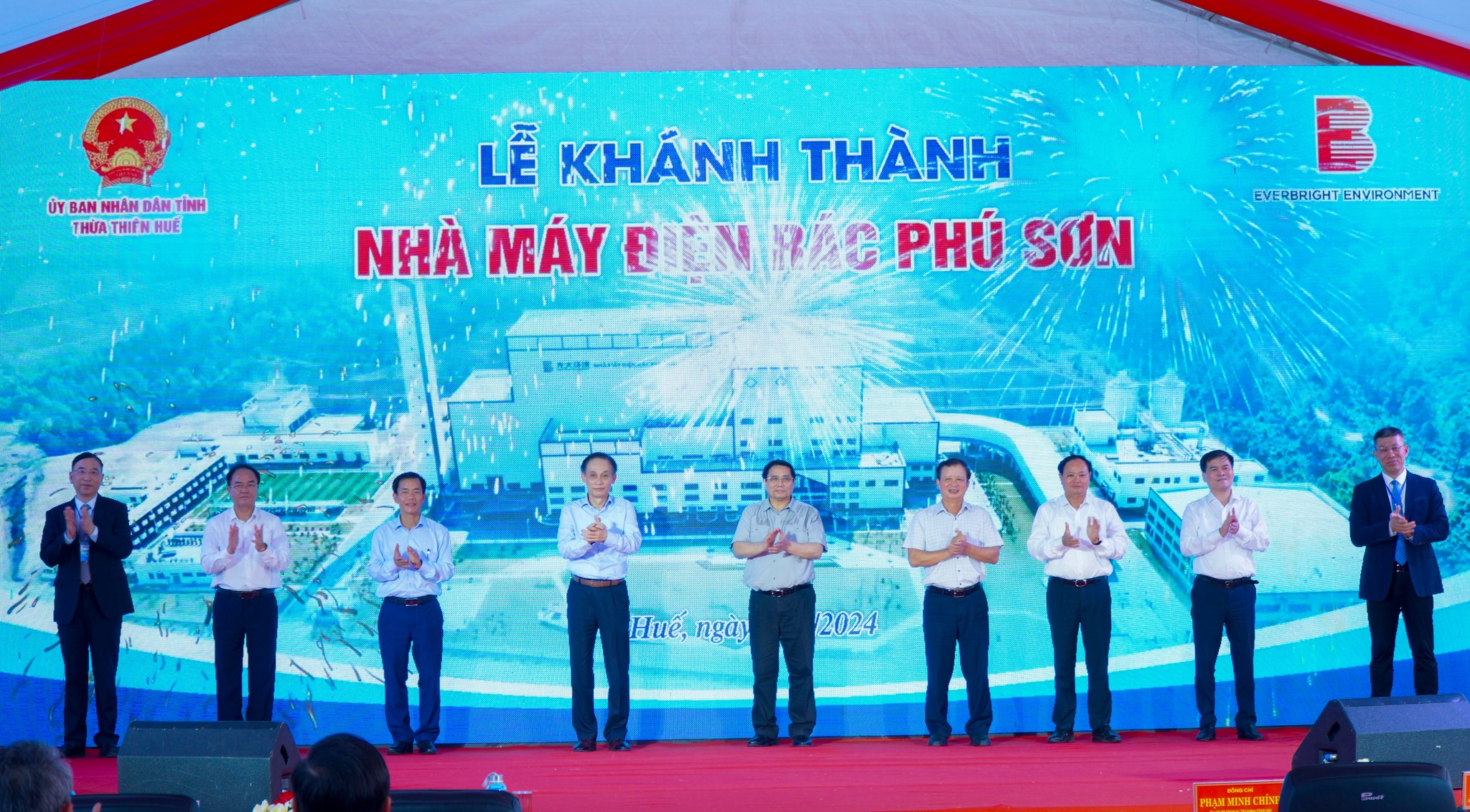 Khánh thành nhà máy điện rác lớn nhất tỉnh Thừa Thiên - Huế