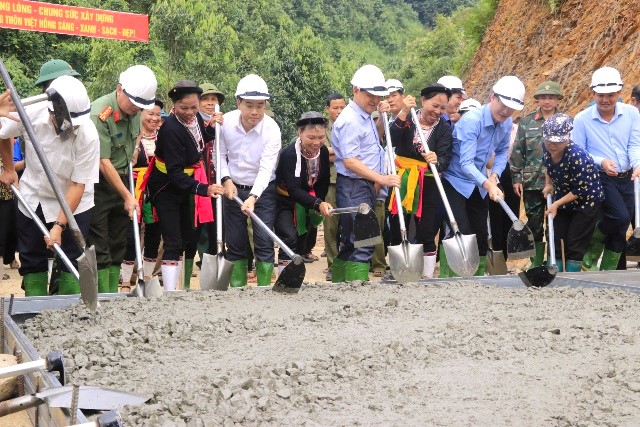 Lào Cai phát động đợt 2 làm đường nông thôn, tập trung vào 286 công trình chưa khởi công