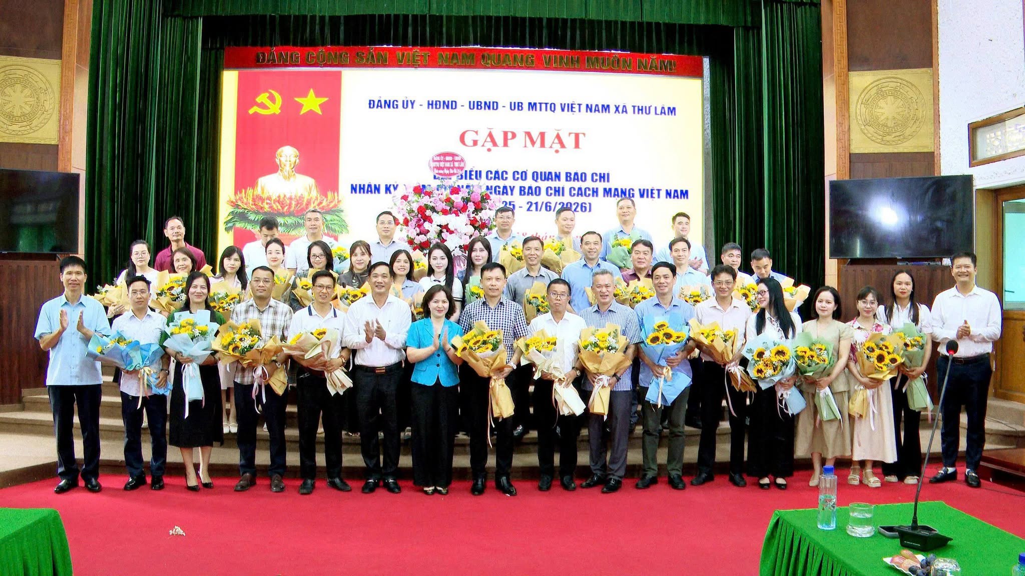 Xã Thư Lâm tri ân các cơ quan báo chí nhân Ngày Báo chí Cách mạng Việt Nam
