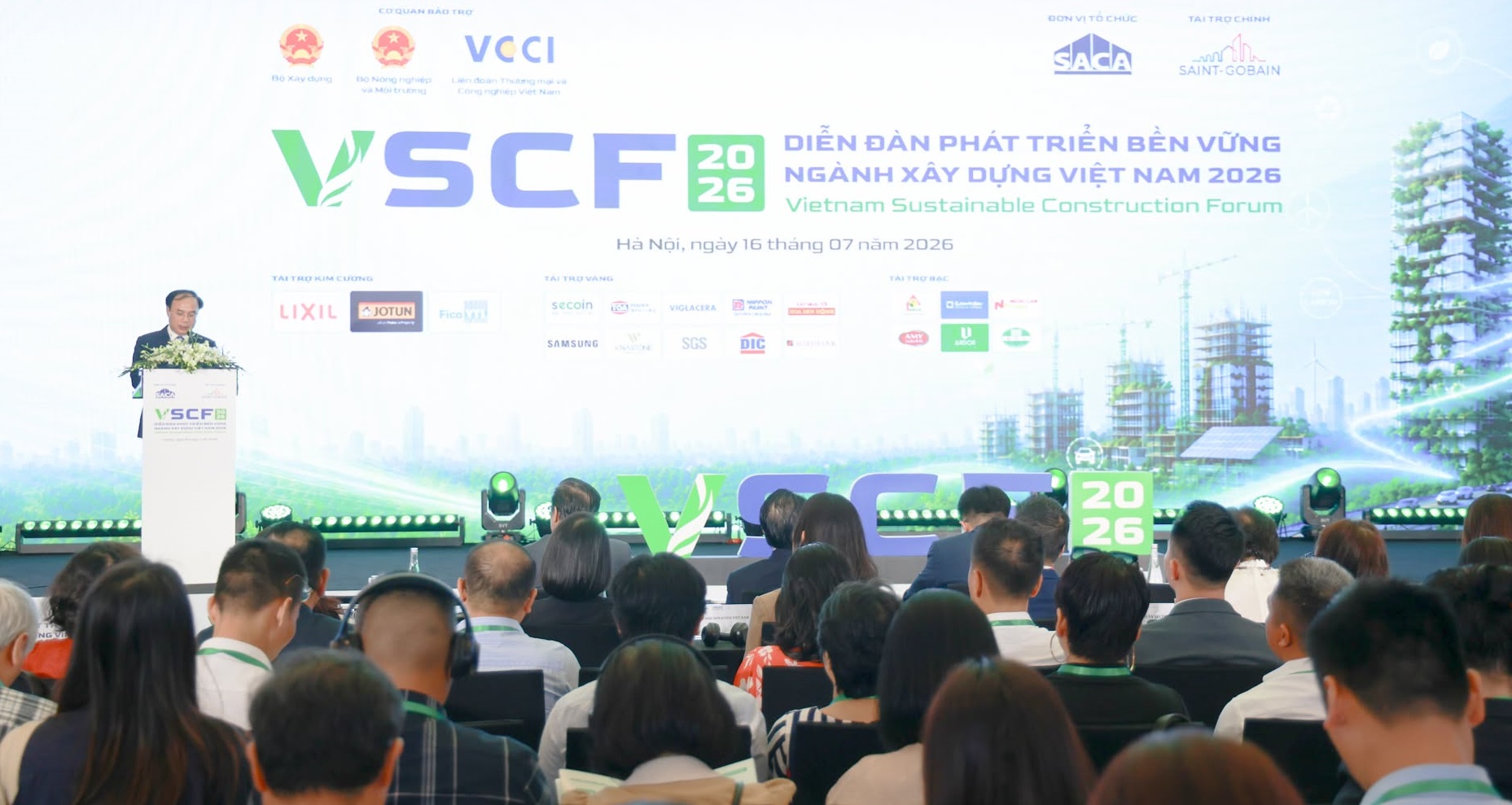 Phát triển công trình xanh, vật liệu xanh từng bước đi vào thực tiễn sản xuất và đầu tư xây dựng