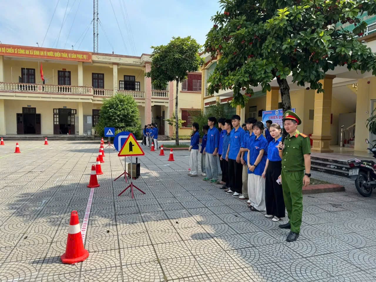 Ninh Bình: Công an xã Bình An chủ động phòng ngừa tai nạn giao thông từ cơ sở