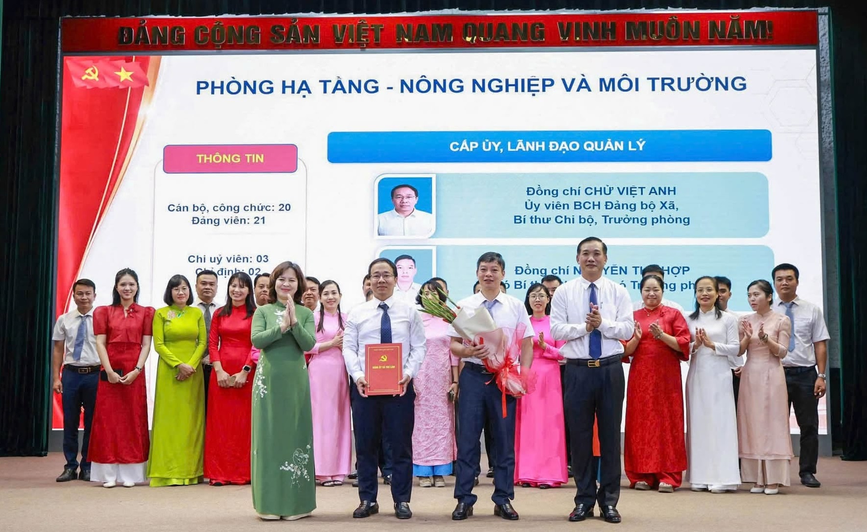 Xã Thư Lâm kiện toàn tổ chức bộ máy, nâng cao hiệu quả hoạt động của hệ thống chính trị