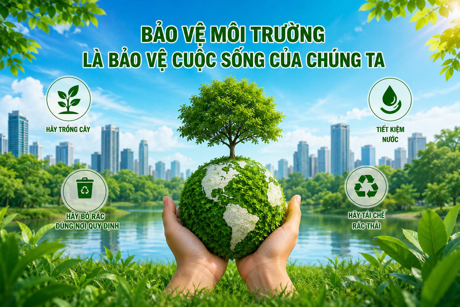 Thực trạng môi trường tại đô thị và biện pháp giải quyết, khắc phục ô nhiễm