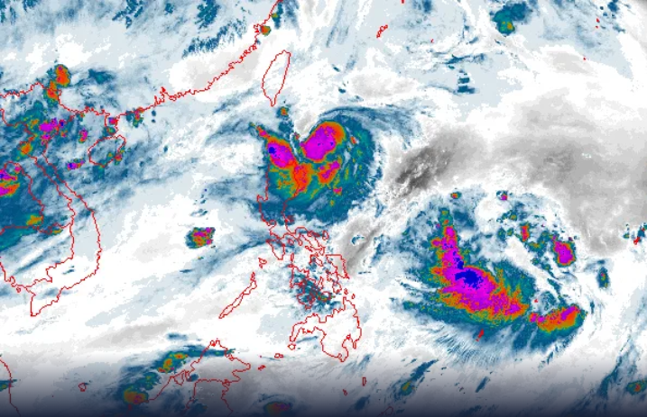 Áp thấp nhiệt đới phát triển thành bão Saola, di chuyển phức tạp ngoài khơi Philippines