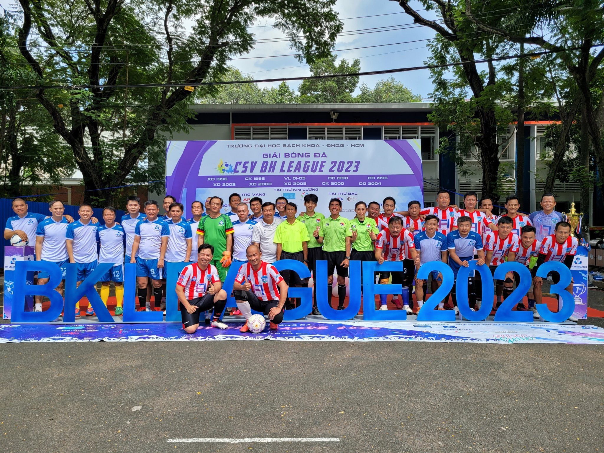 Lễ Khai mạc Giải bóng đá Cựu sinh viên Bách Khoa League 2023.