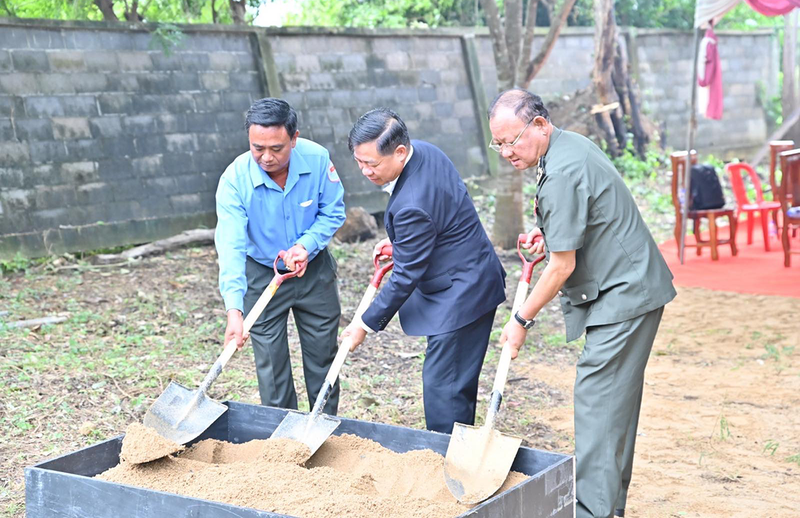 Xây dựng Nhà thờ và lưu giữ hài cốt liệt sĩ quân tình nguyện Việt Nam tại Campuchia