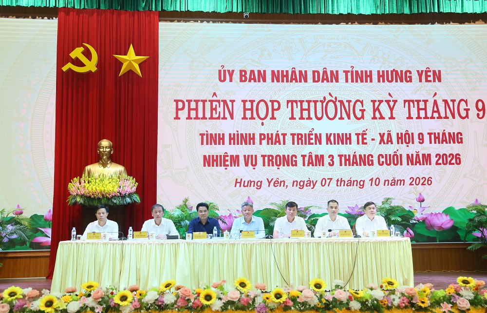 Hưng Yên tăng tốc, quyết tâm hoàn thành mục tiêu tăng trưởng 11,5% năm 2026