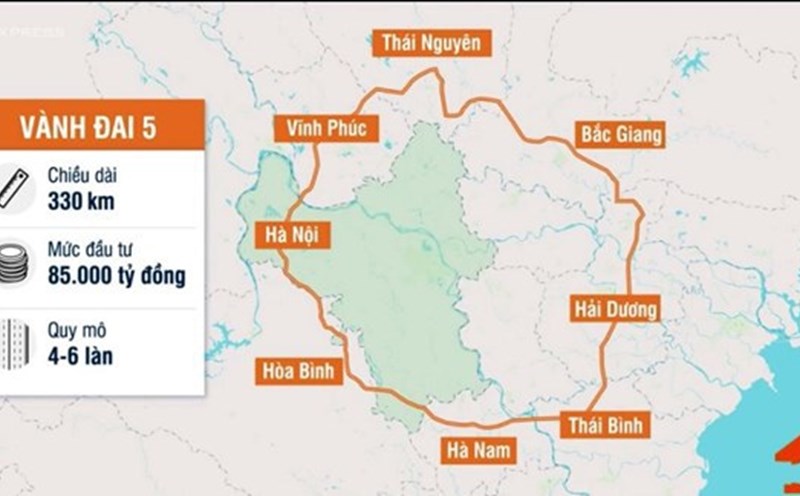 Phó Thủ tướng Thường trực Phạm Gia Túc chỉ đạo đẩy nhanh chuẩn bị đầu tư đường Vành đai 5 vùng Thủ đô