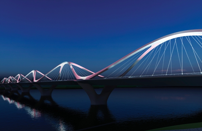Ba cầu qua sông Hồng chuẩn bị xây dựng