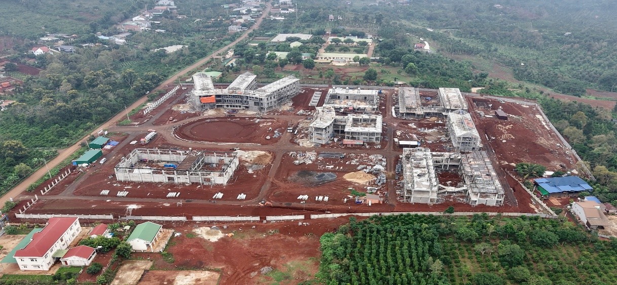 Lâm Đồng thúc đẩy nhanh tiến độ xây dựng trường nội trú vùng biên giới