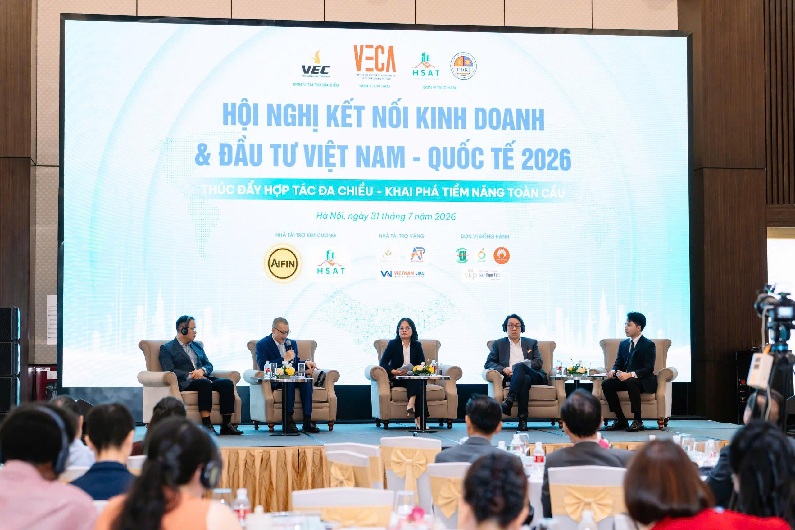 Hội nghị Kết nối Kinh doanh và Đầu tư Việt Nam - Quốc tế 2026: Thúc đẩy hợp tác đa chiều, mở rộng cơ hội cho doanh nghiệp Việt