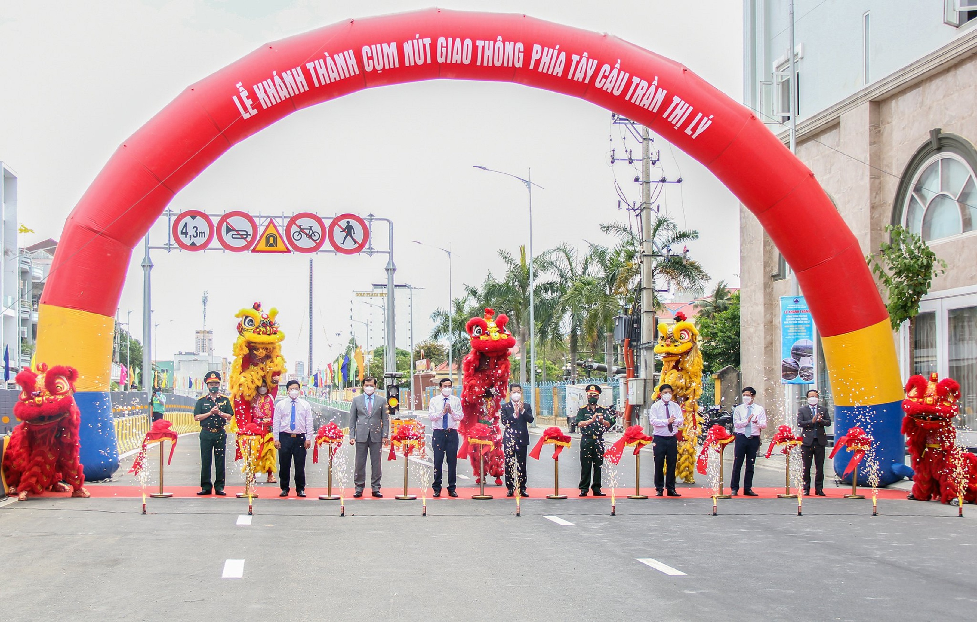 Đà Nẵng khánh thành nút giao cầu Trần Thị Lý chào mừng kỷ niệm giải phóng TP