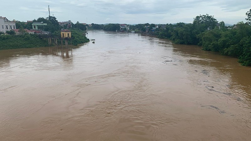  Thanh Hóa: Phát lệnh báo động III trên sông Cầu Chày