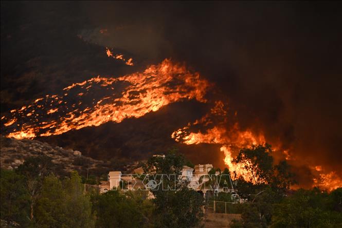 Mỹ: Cháy rừng lan nhanh tại bang California, 2.500 cơ sở hạ tầng bị đe doạ