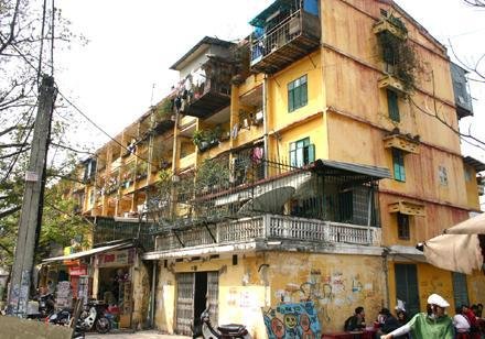 Mô hình tái định cư tại chỗ cho các khu dân cư cũ tại khu vực nội đô Hà Nội