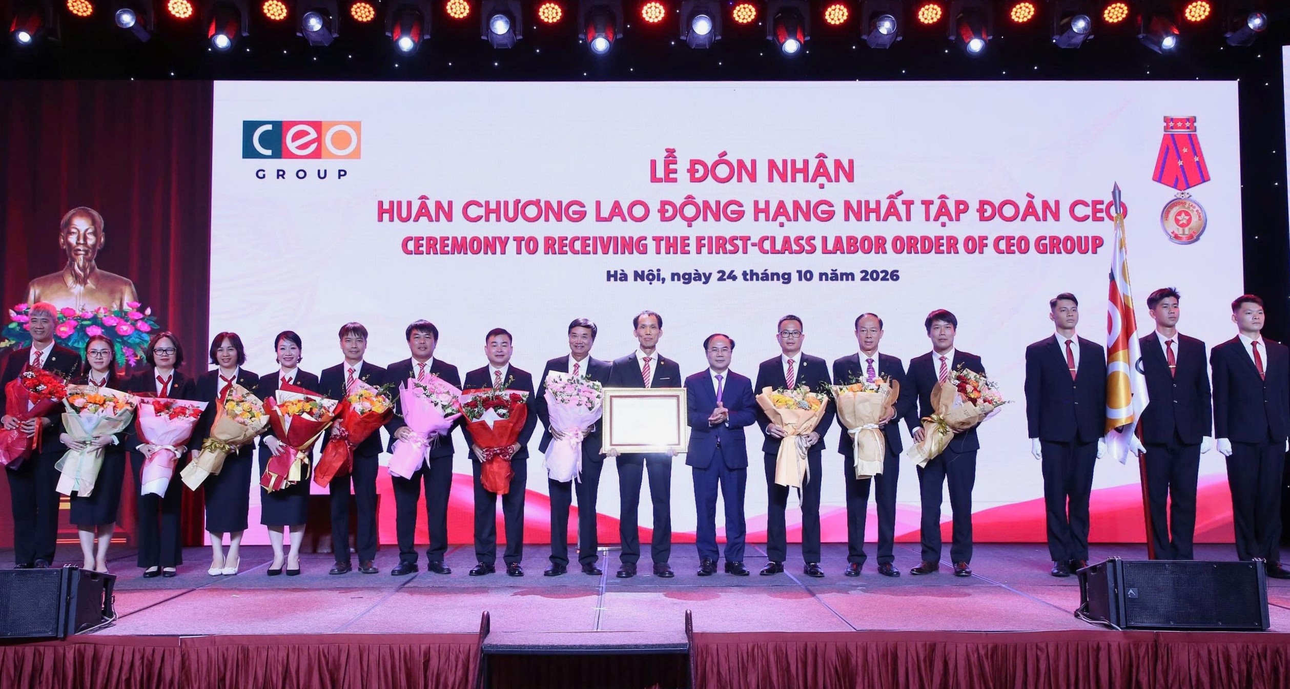 CEO Group đón nhận Huân chương Lao động hạng Nhất với những đóng góp trong lĩnh vực xây dựng và bất động sản