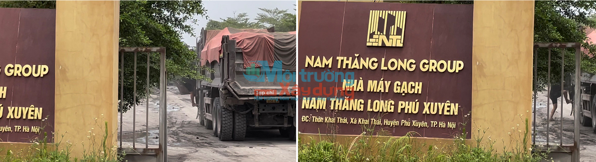 Hà Nội: Nhà máy gạch Nam Thăng Long có phải nơi xử lý phế thải xây dựng cho dự án Trường Trung học phổ thông Hoàng Liệt, quận Hoàng Mai?