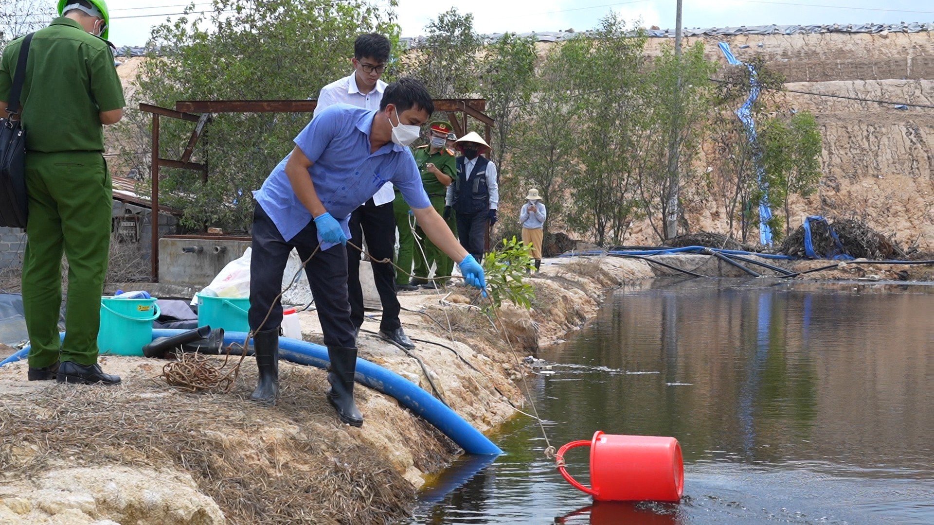 Bà Rịa – Vũng Tàu: Công ty TNHH KBec Vina bị xử phạt hơn 2.8 tỷ vì xả thải vượt quy chuẩn ra môi trường